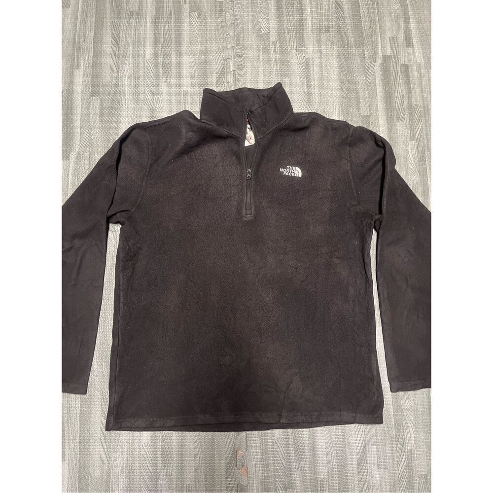 The North Face Fleece Sweater Men’s Black Polartec Classic Pullover YKK Size M